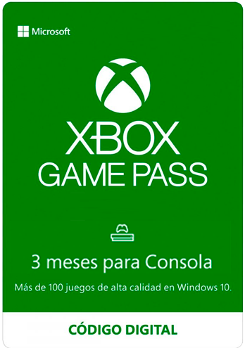 Código Digital Xbox Game Pass para Consola 3 meses