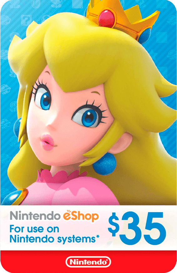 Código Nintendo Eshop Gift Card 35 USD para cuentas de EEUU