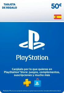 Código PSN PlayStation Gift Card 50 EUR para cuentas de España