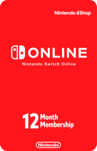 Membresía Nintengo Switch Online 12 meses EEUU (Código Digital)
